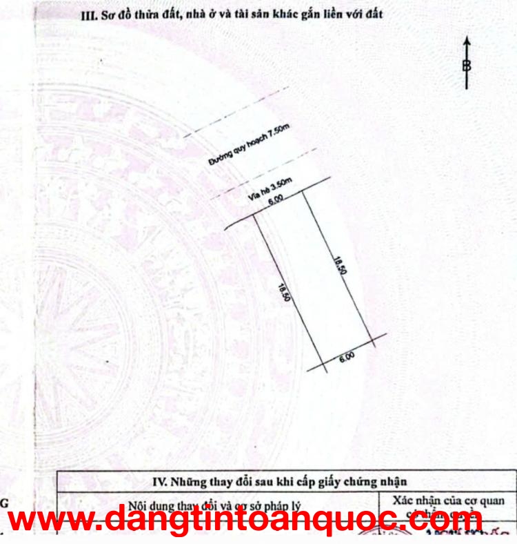 Bán đất 148m2 đường Đạm Phương - sát đường Minh Mạng