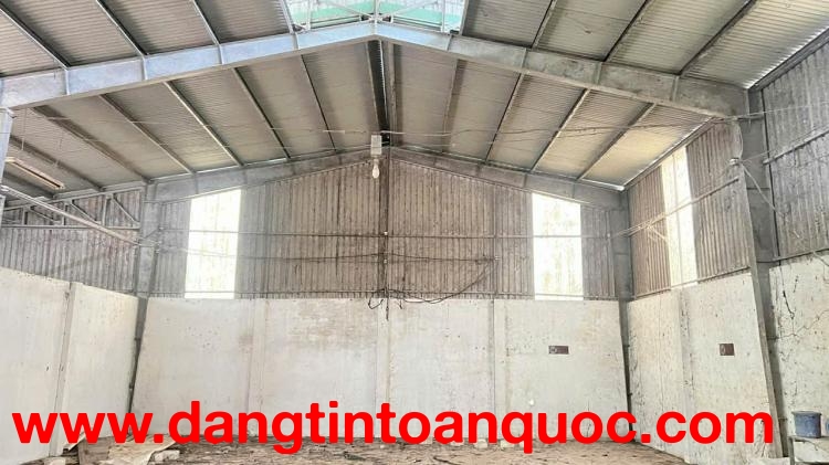 XN259 Sẵn xưởng cho thuê lâu dài, xa dân cư, nhà xưởng kiên cố. có nhà cấp 4 đẹp