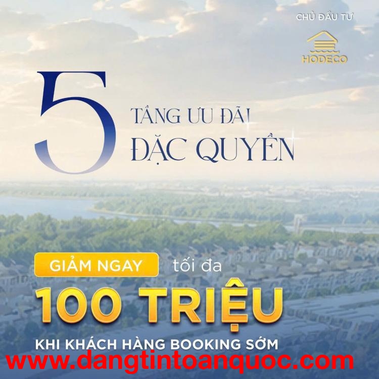 THE LIGHT CITY VŨNG TÀU – SẢN PHẨM F0 TRỰC TIẾP TỪ CHỦ ĐẦU TƯ HODECO