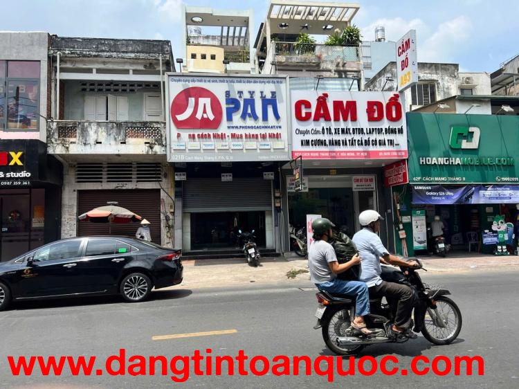 NHÀ MẶT TIỀN 621b CMT8 – QUẬN 10