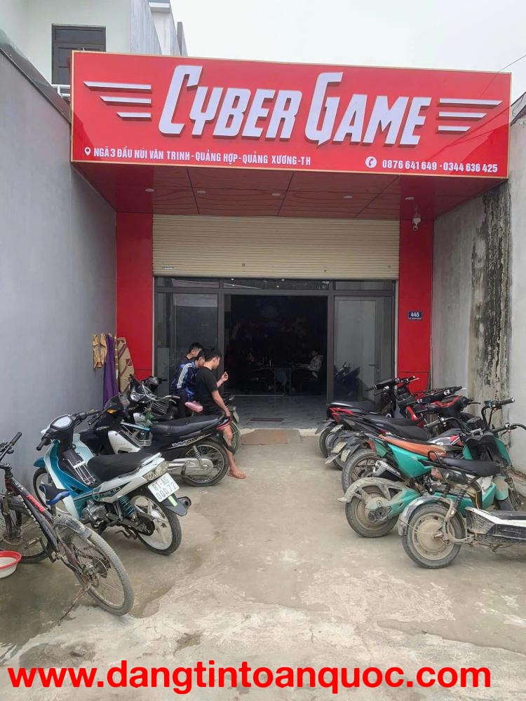 CHÍNH CHỦ SANG NHƯỢNG QUÁN NET TẠI QUẢNG NGỌC, QUẢNG XƯƠNG, THANH HÓA