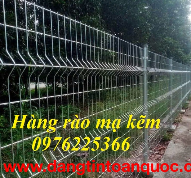 Hàng rào mạ kẽm nhúng nóng D5A50x200