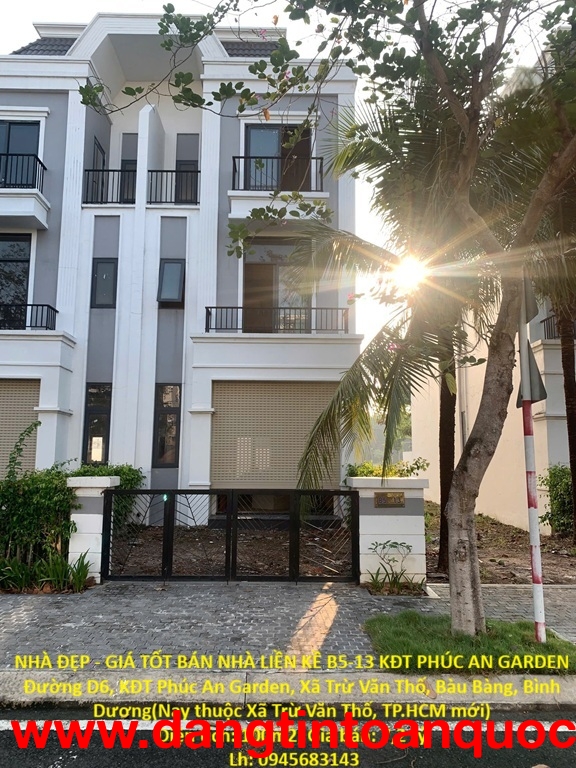 NHÀ ĐẸP - GIÁ TỐT BÁN NHÀ LIỀN KỀ B5-13 KĐT PHÚC AN GARDEN – NHÀ ĐẸP, VỊ TRÍ tiềm năng