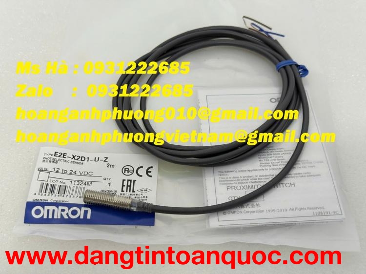E2E-X2D1-U-Z | Cảm biến tiệm cận dòng Omron | Hoàng Anh Phương 