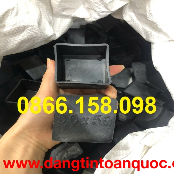 Các loại bịt đầu sắt hộp vuông 50x50mm dùng nhiều nhất