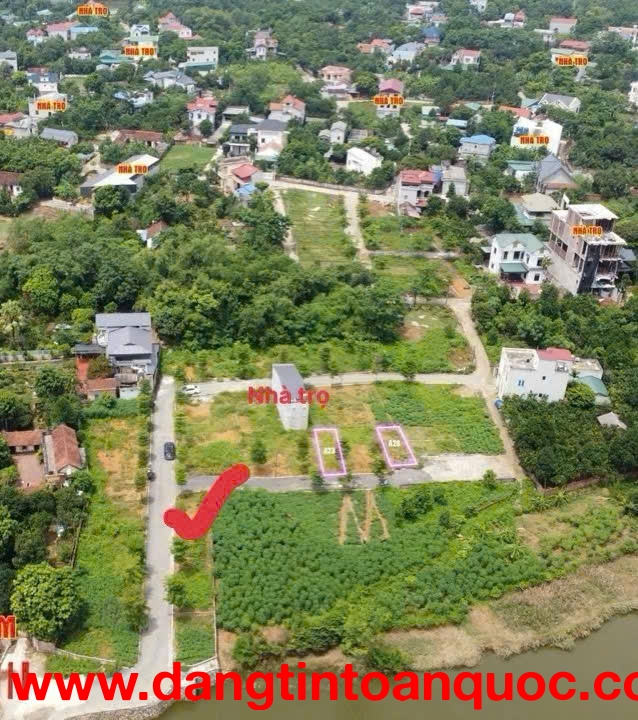 CHỈ 2TY5XXX SỞ HỮU NGAY 60M SÁT KHU ĐẤU GIÁ TÂN XÃ – GẦN ĐẠI HỌC FPT