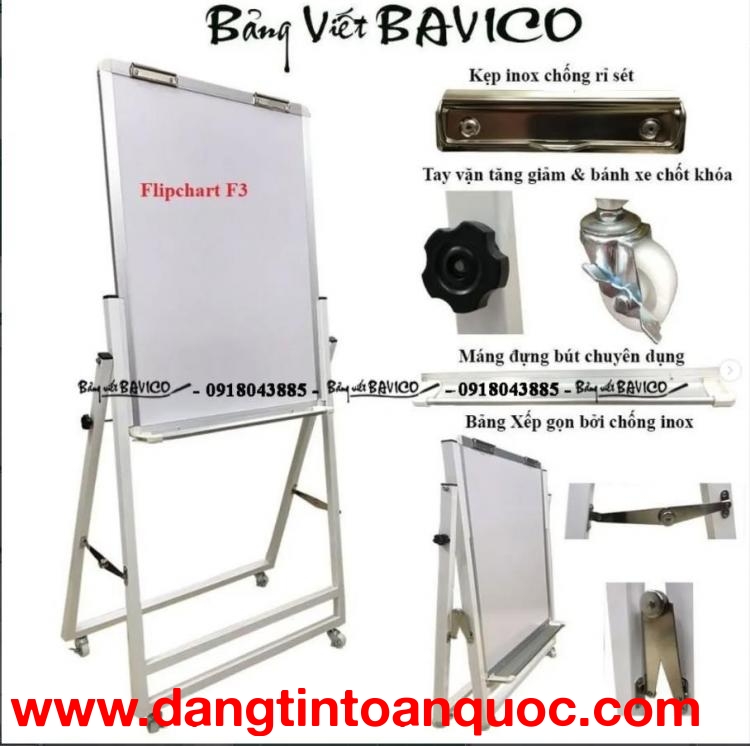 BẢNG FLIPCHART VIẾT BÚT LÔNG POLY TAIWAN – BẠN ĐỒNG HÀNH CHO MỌI CUỘC HỌP THÀNH    CÔNG