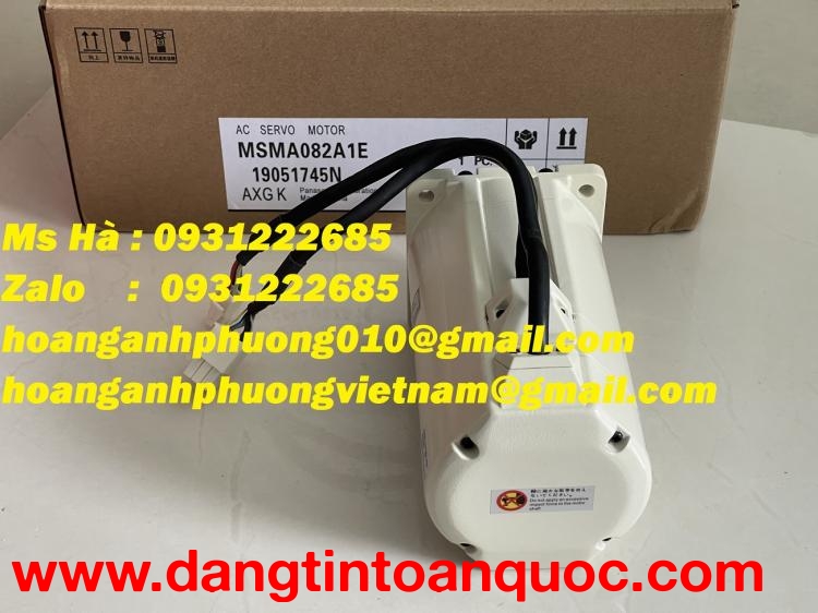 Servo 0.75kW MSMA082A1E Panasonic - động cơ giá tốt 
