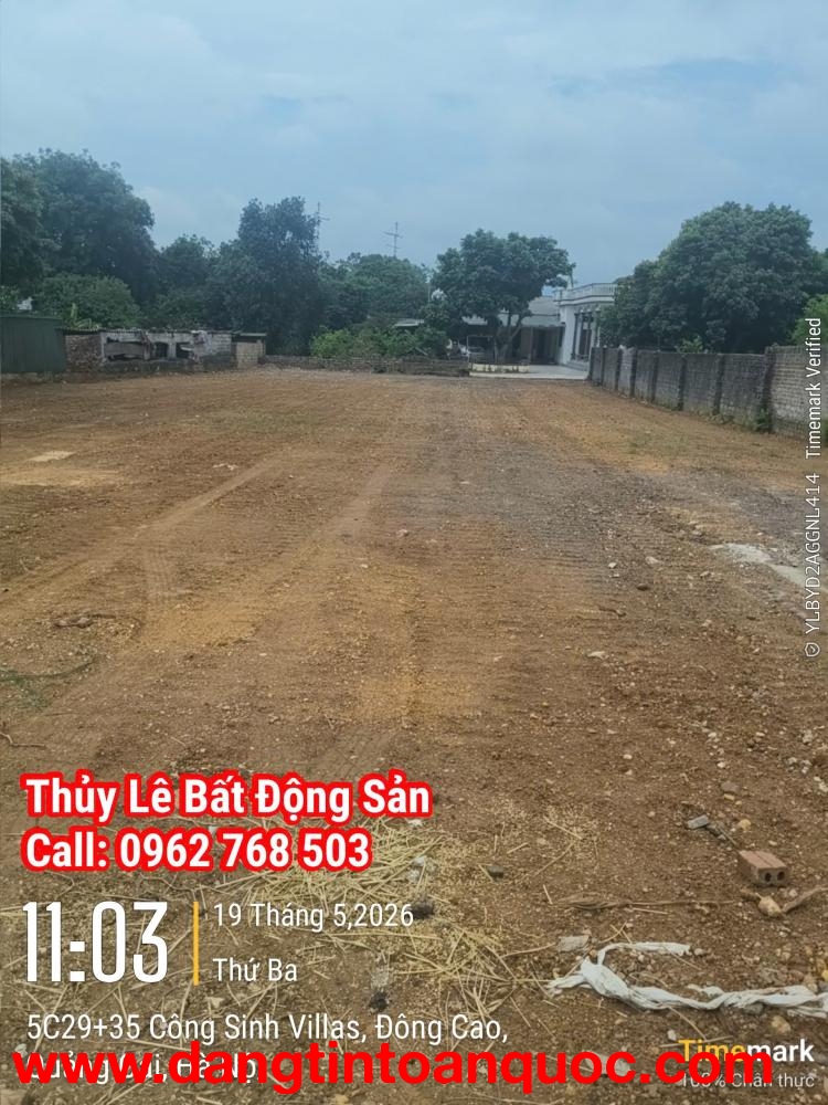 SỞ HỮU NGAY LÔ ĐẤT PHÂN LÔ ĐẸP - GIÁ TỐT - Vị Trí Đắc Địa Tại Thôn Đông Cao, Thuỵ An