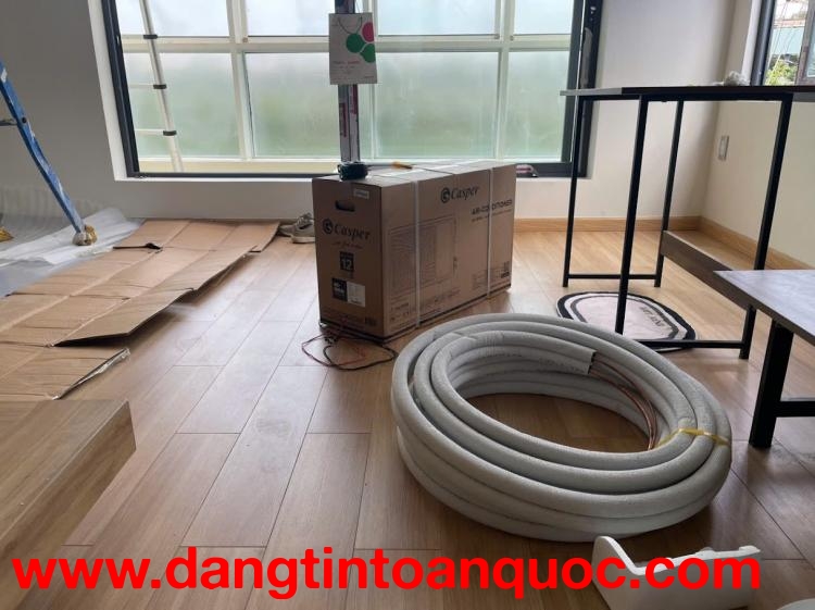 Thi công ống đồng máy lạnh chuẩn kỹ thuật/Báo giá đi ống đồng R32/R410a uy tín