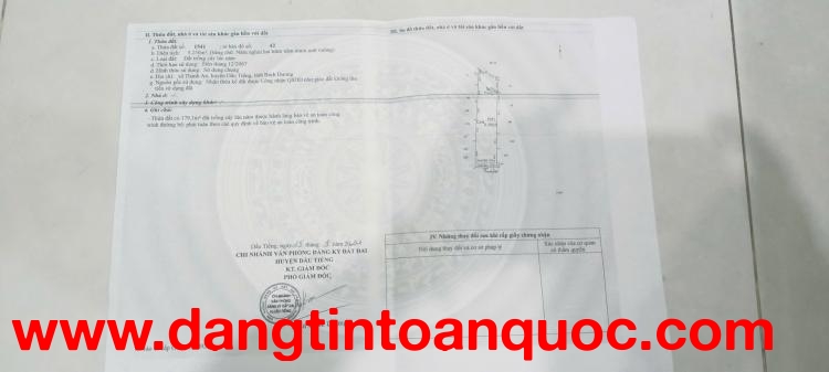 Bán gấp lô đất hơn 5.000m² đã có nhà cấp 4 tại Dầu Tiếng, tỉnh Bình Dương nay là TPHCM