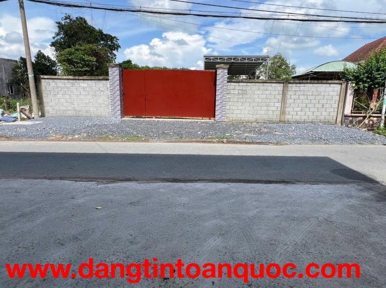 BÁN ĐẤT MT ĐƯỜNG BẦU GIÃ, CỦ CHI - DT 1.529,4M2 - SHR - 17TR/M2. LH:0988333006.