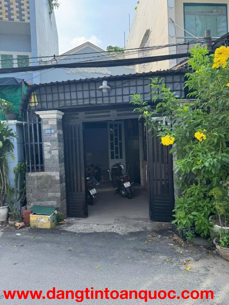 BÁN NHÀ XÃ XUÂN THỚI THƯỢNG CŨ - DT 78 M2 - SHR - CHỈ 3.8TỶ. LH:0906699222. 