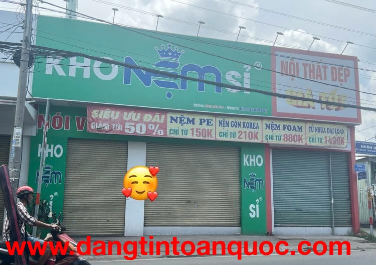 CHO THUÊ MBKD XÃ BÌNH HƯNG MỚI. 228 M2, MT12M TIỆN KD MỌI NGÀNH NGHÊ. 30TR/TH. LH:0798509544.