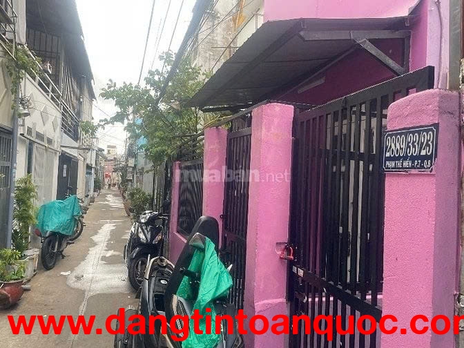 NNC chính chủ hẻm 3m cho thuê 2889 P7, Q8 ,Phạm Thế Hiển,TPHCM